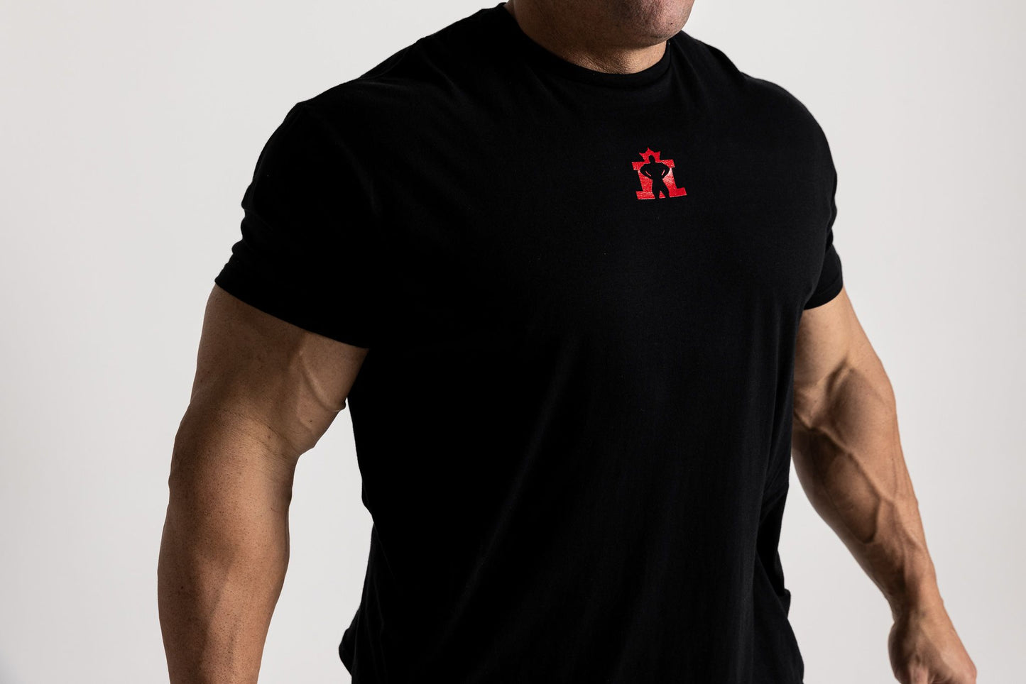 Black T-Shirt with Small Red KOTG Logo