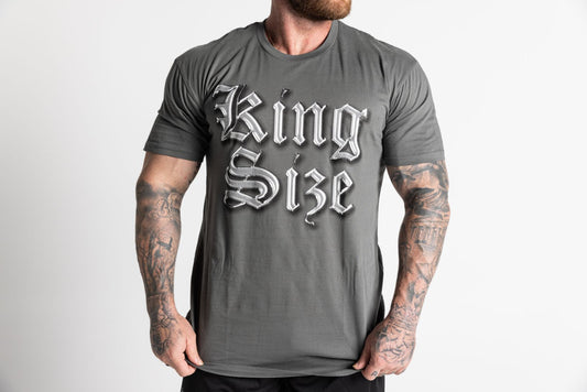King Size Tee - Coal