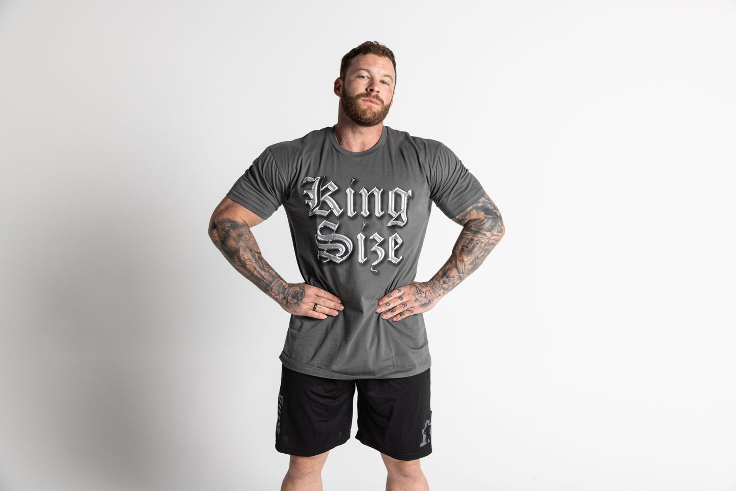 King Size Tee - Coal